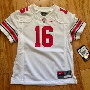Toddler Ohio State Buckeyes Nike Football Game #16  Jersey